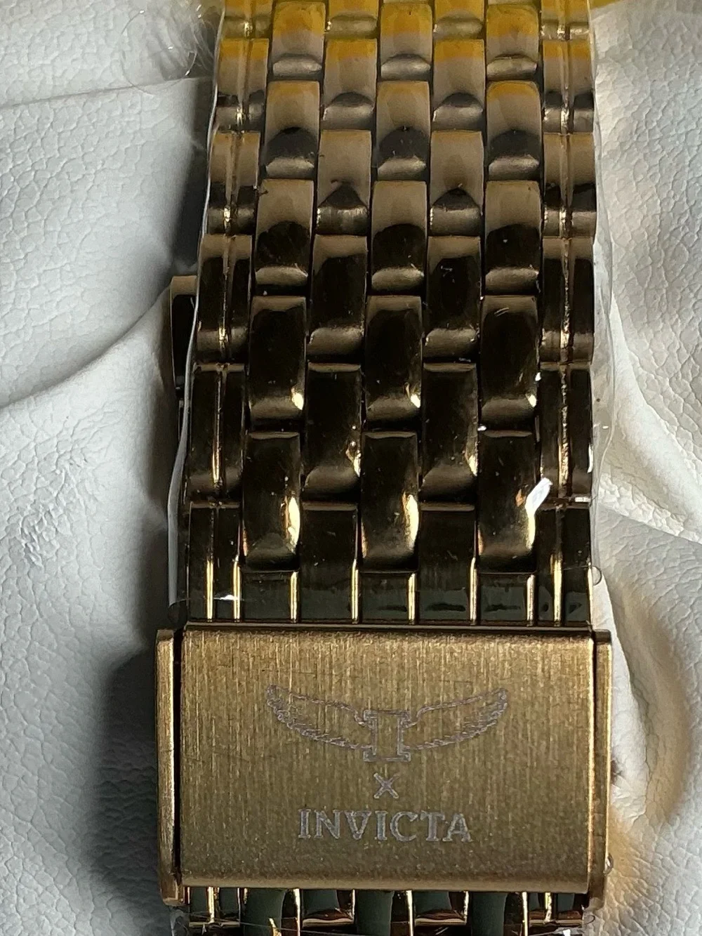 Invicta Rose Gold Tone Bracelet Watch with silver Dial(69891)